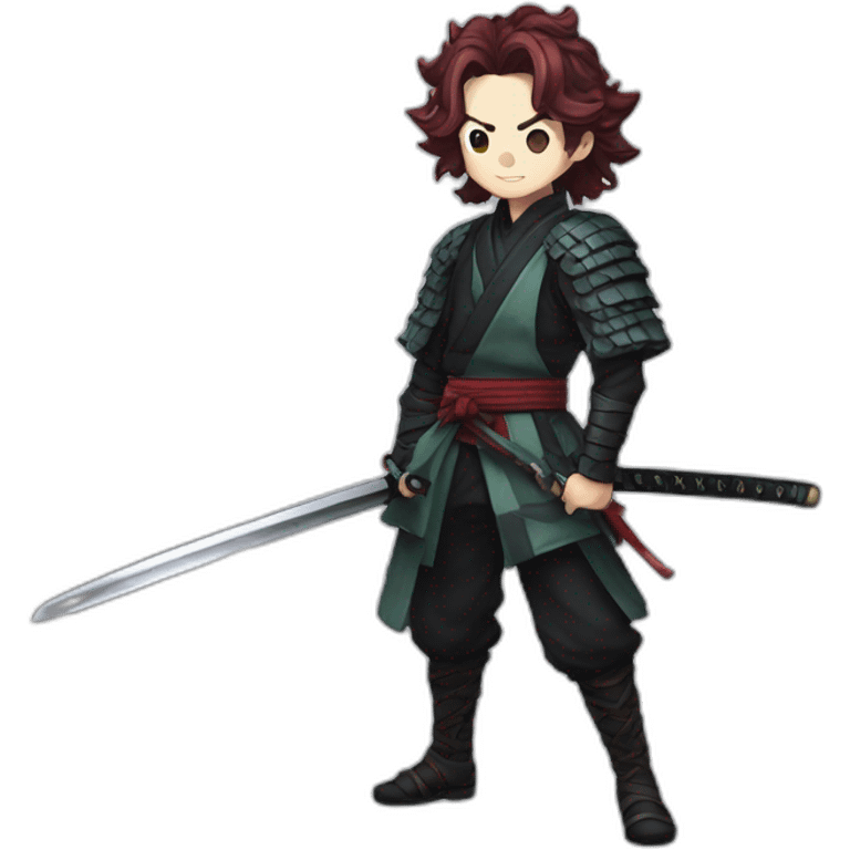 KATANA demon slayer tanjiro emoji