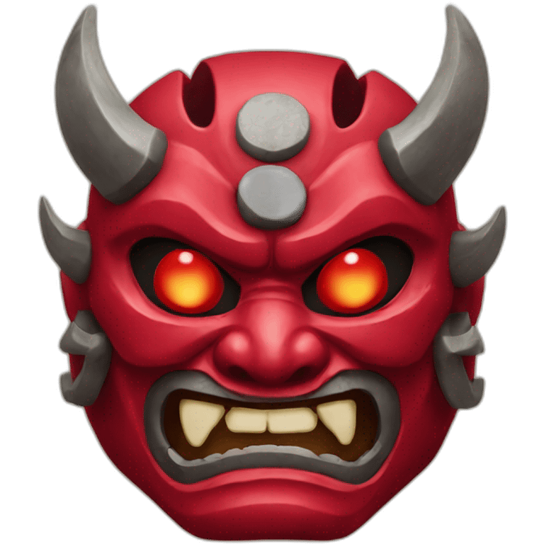 ruby japanese oni mask emoji