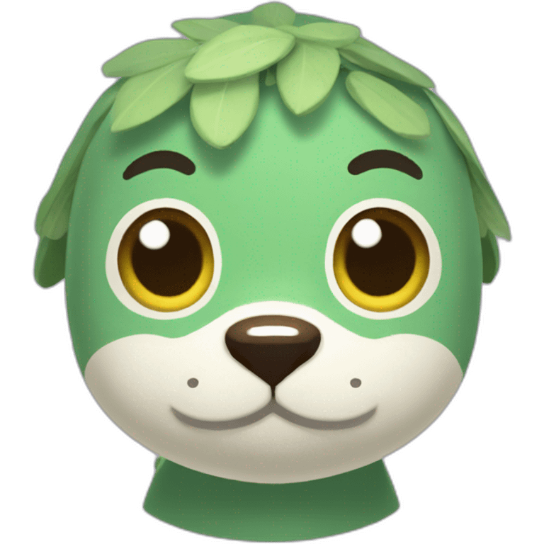 Olive animal crossing new horizons emoji