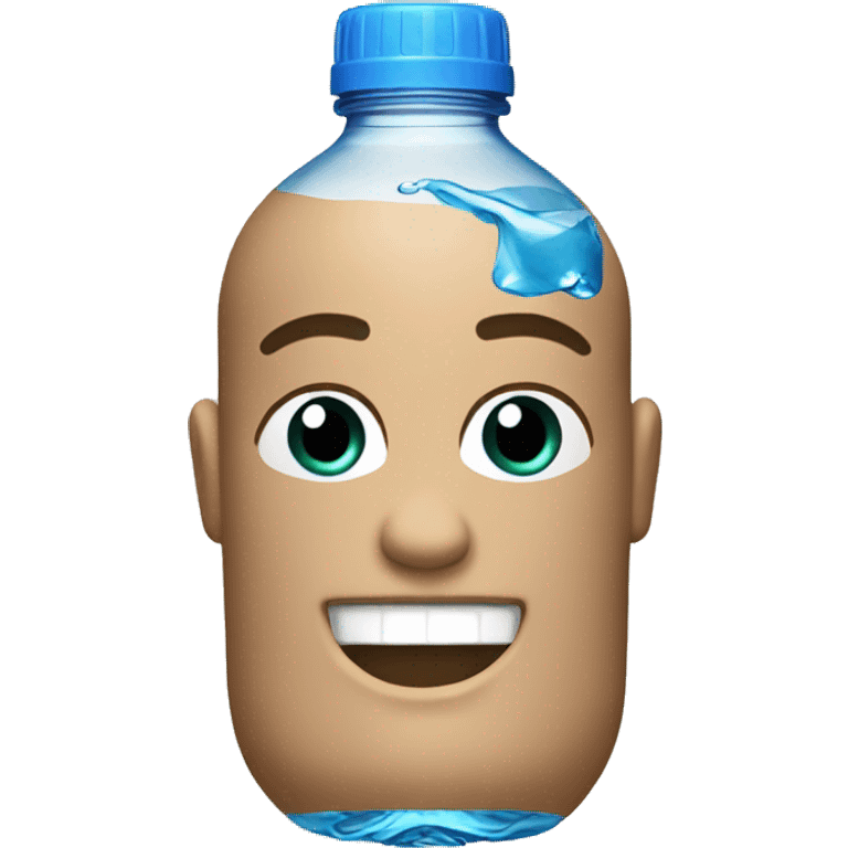 fiji water bottle  emoji