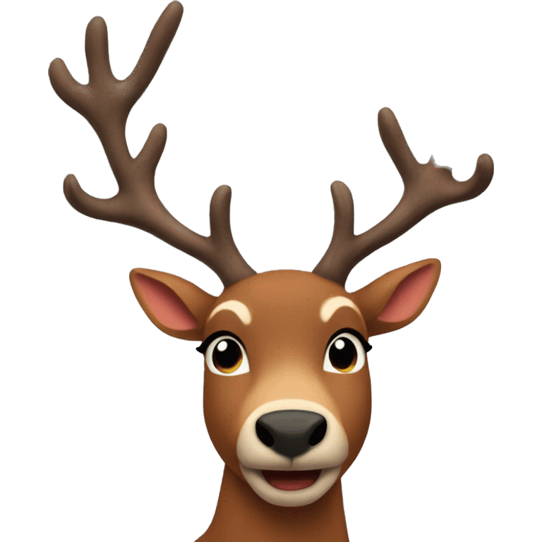 Rudolph emoji