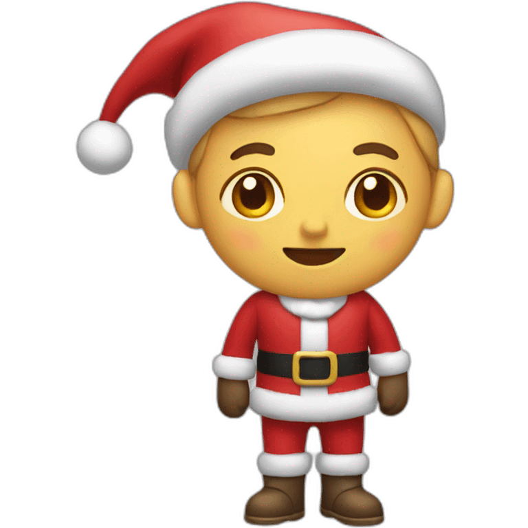 Christmas figure emoji