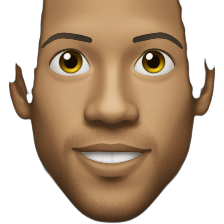 ronaldinho realistic footnall player emoji