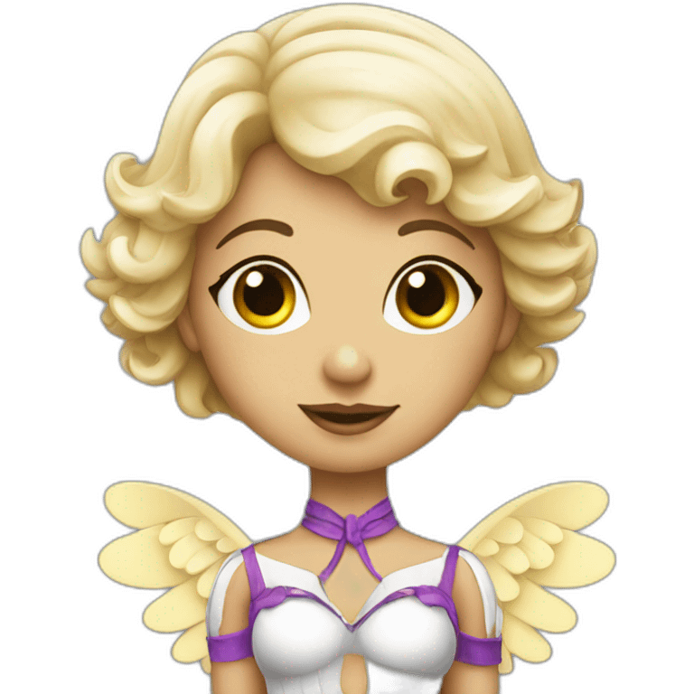 Angel Solutions circus performer emoji