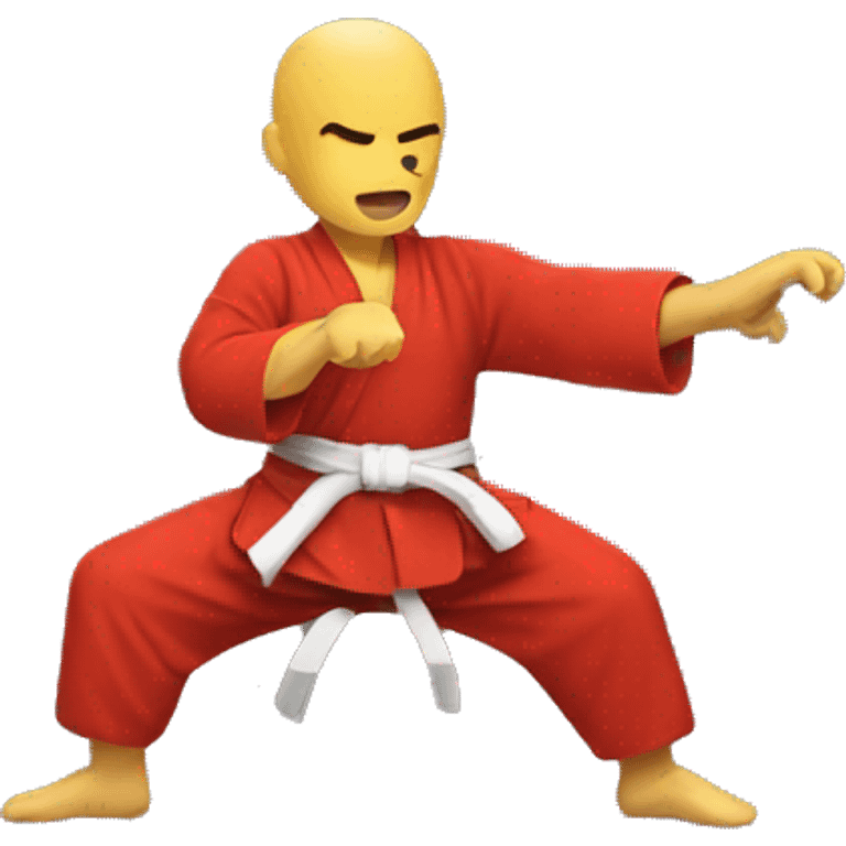 Kung fu fighting  emoji