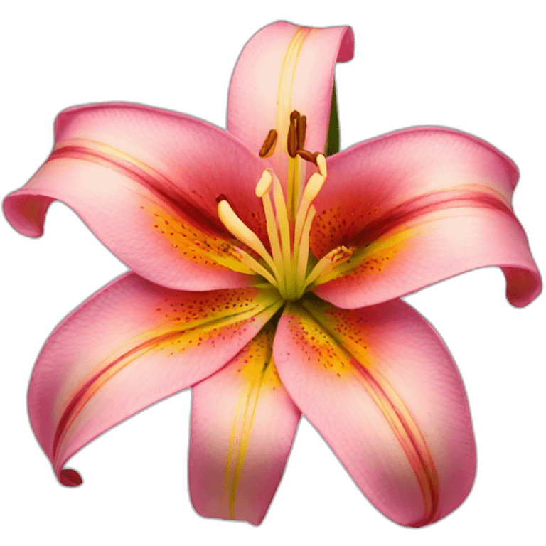 lilly flower emoji