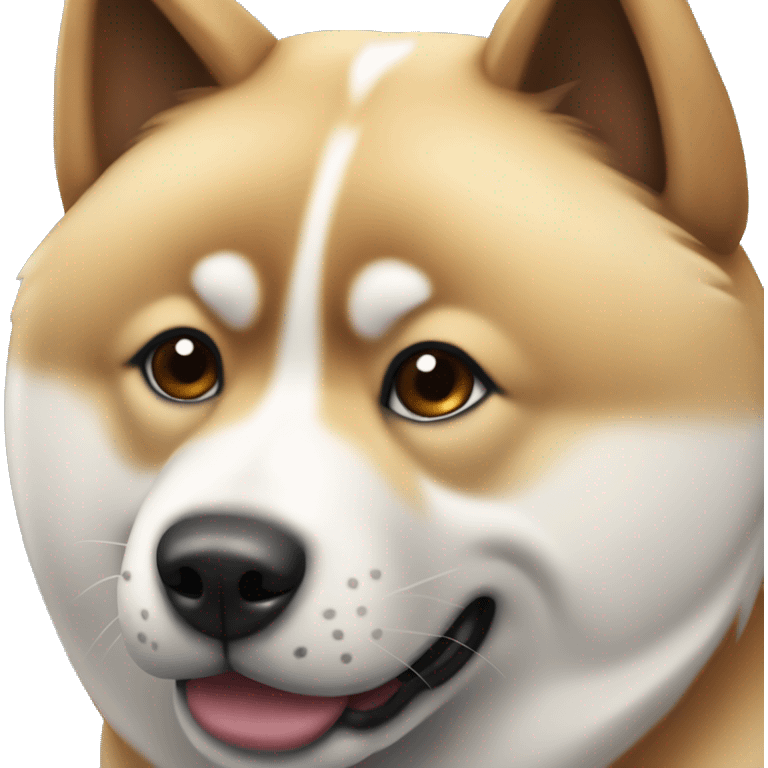 Ein Akita Inu  emoji