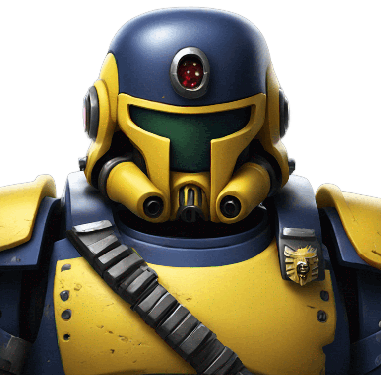 Imperial fist space marine  emoji