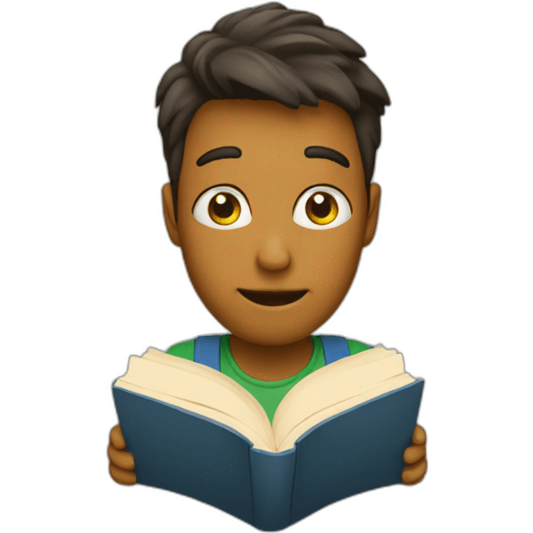 reading emoji