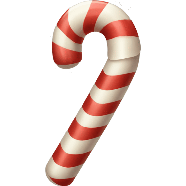 Candy cane with bow  emoji