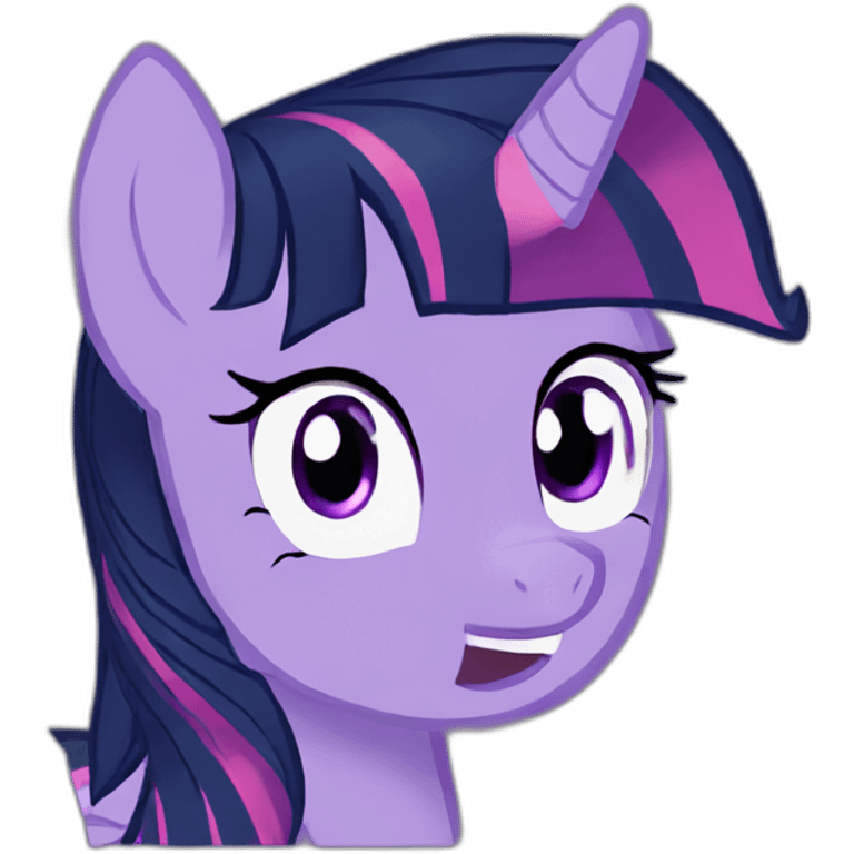 Twilight sparkle emoji