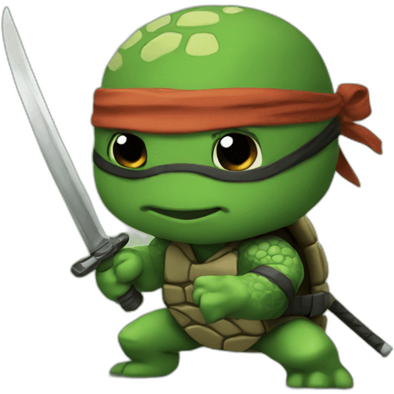 turtle ninja  emoji