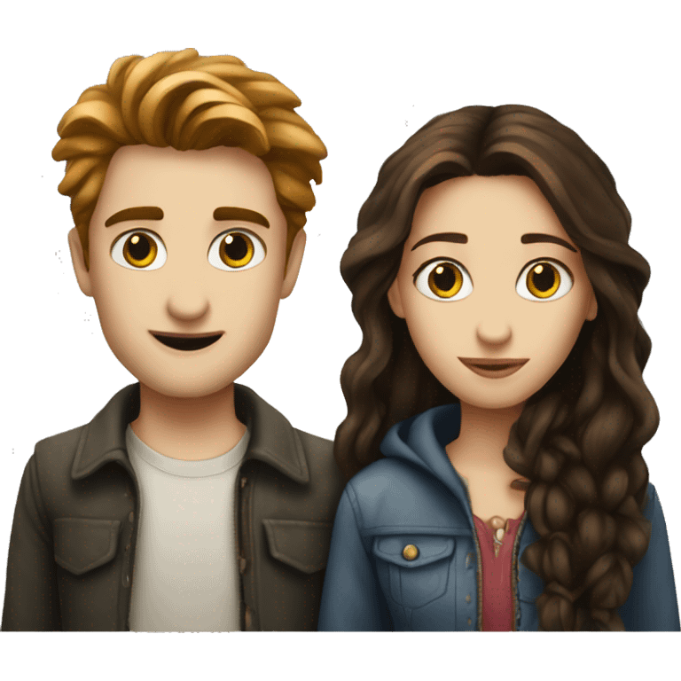 Bella and Edward  emoji