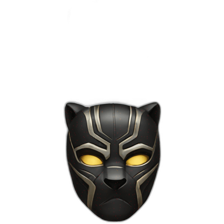 Black Panther, mask, Marvel emoji