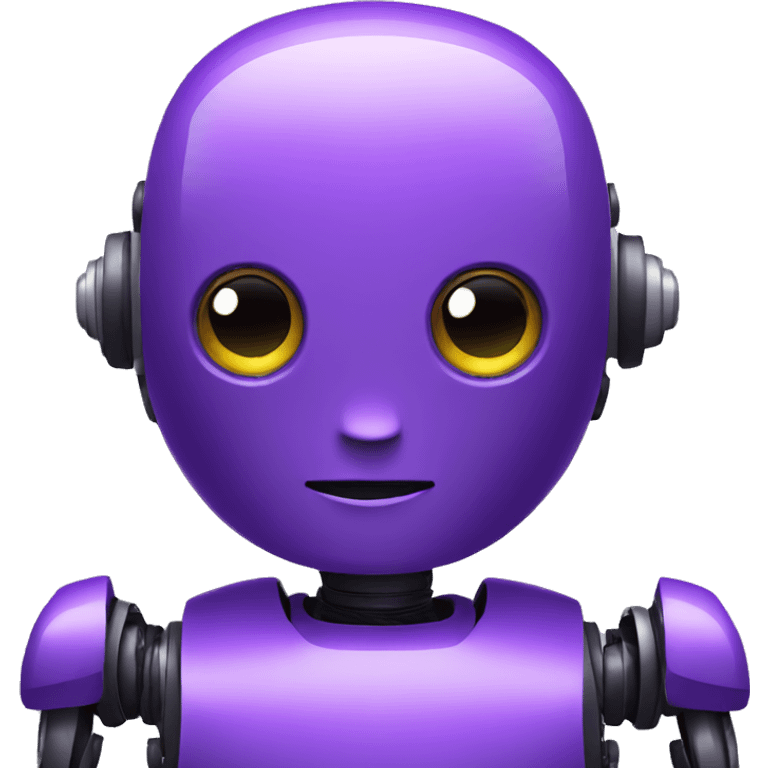 AI ROBOT purple emoji