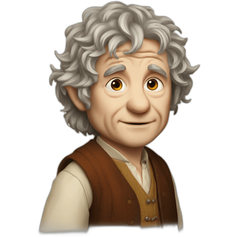 Bilbo The hobbit realistic emoji