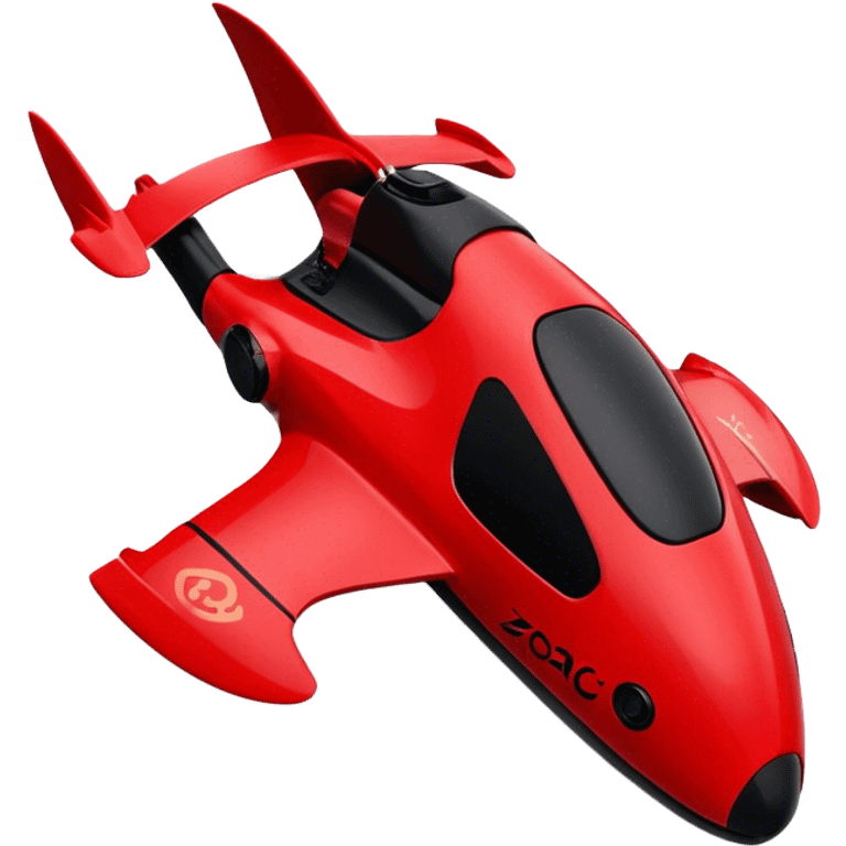 Rescue Boat - Zodiac Pro 850 (Model Year: 2022) (Iconic colour: Red and black) emoji