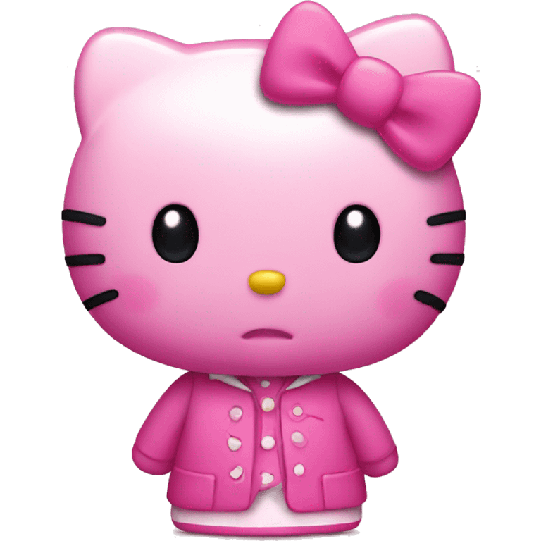 Hello kitty pink  emoji