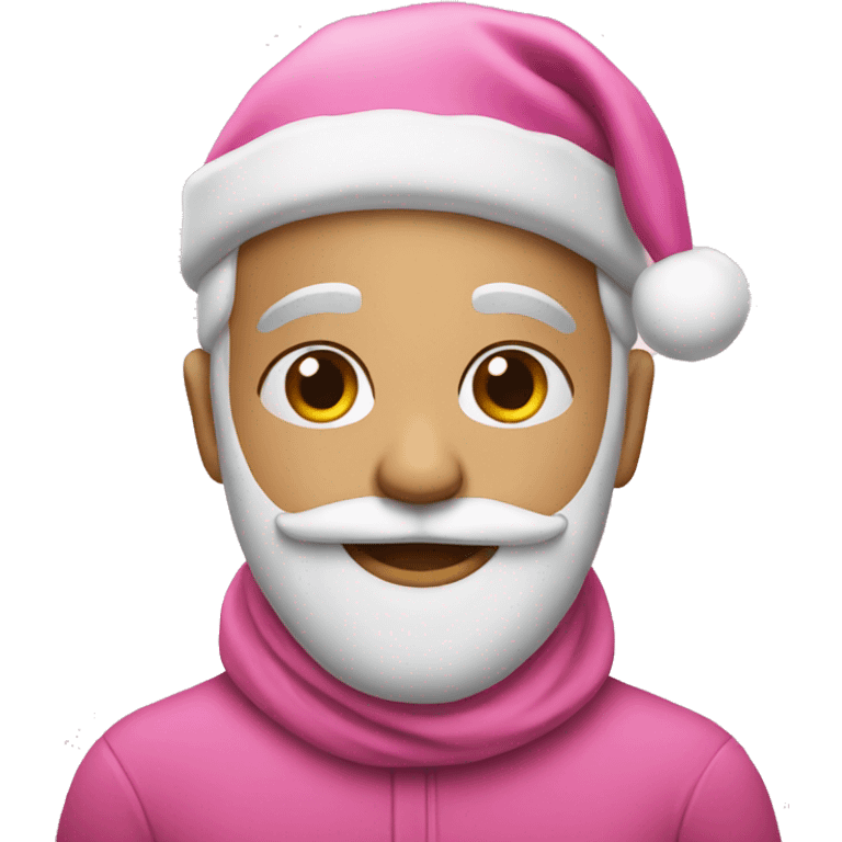 pink christmas  emoji