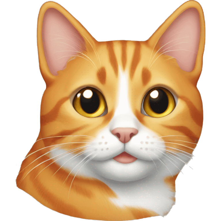 Orange tabby cat emoji