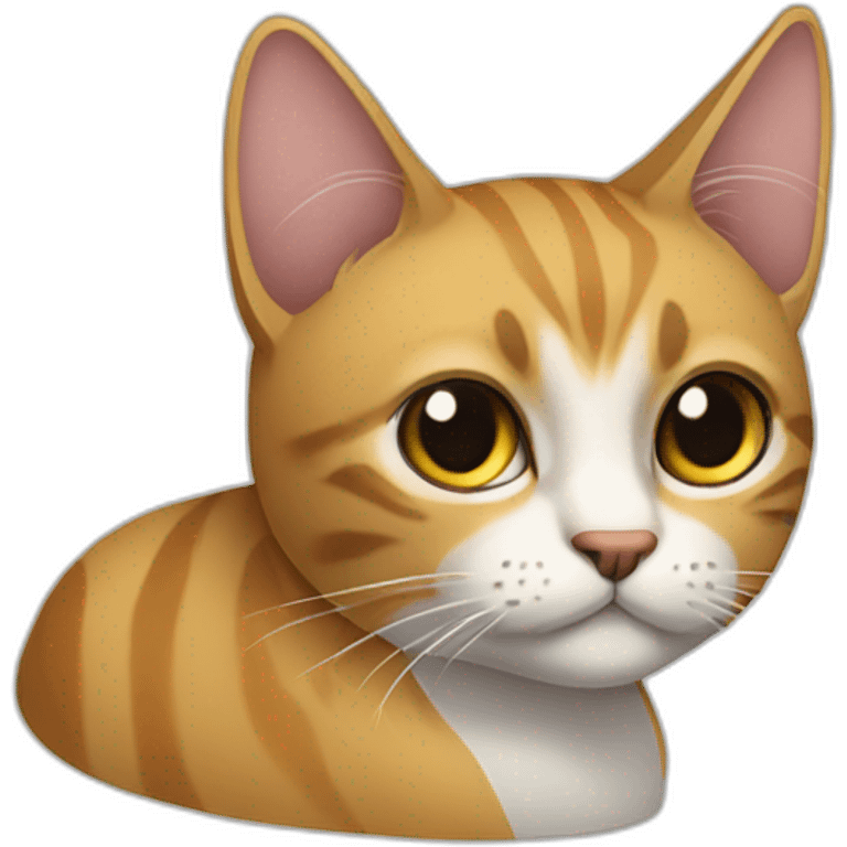 Gato diseñador emoji