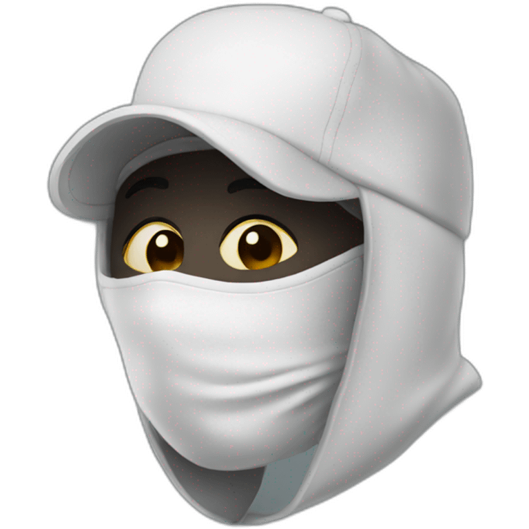 Masked rapper emoji