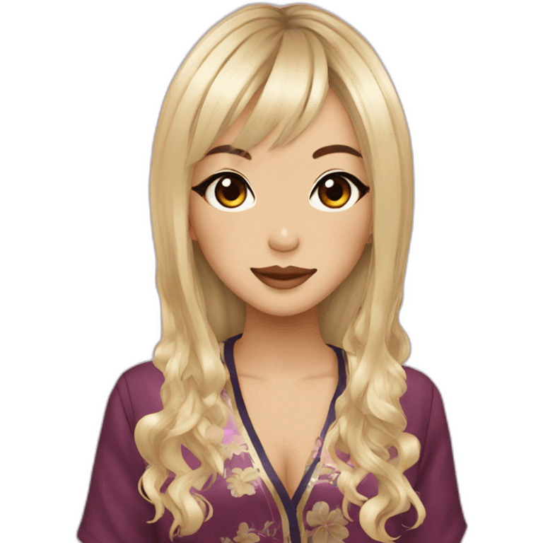 gyaru Chinese emoji