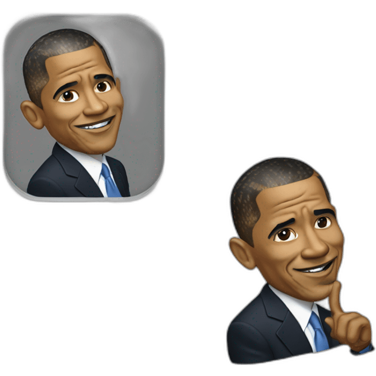 obama drop the mac emoji