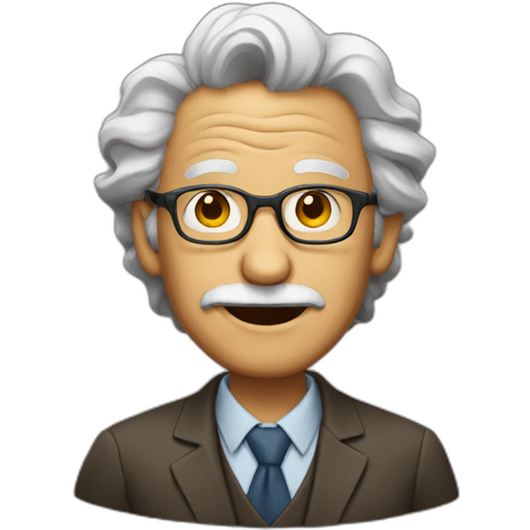 crazy professor emoji