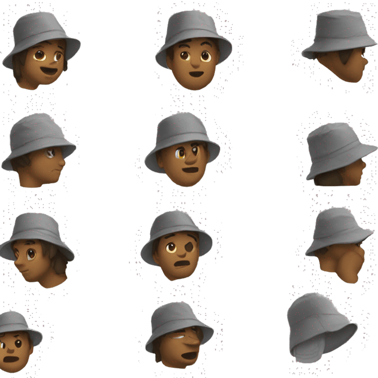 bucket hat emoji