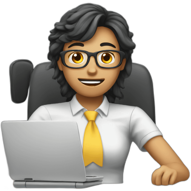 stress intern student emoji