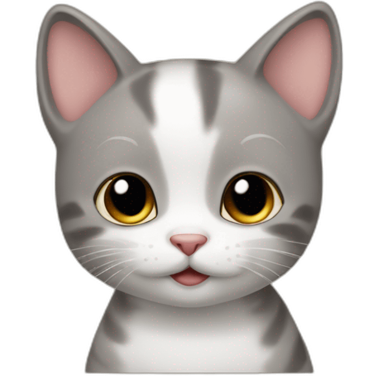 Petit chat mignon emoji