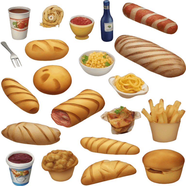 french food emoji