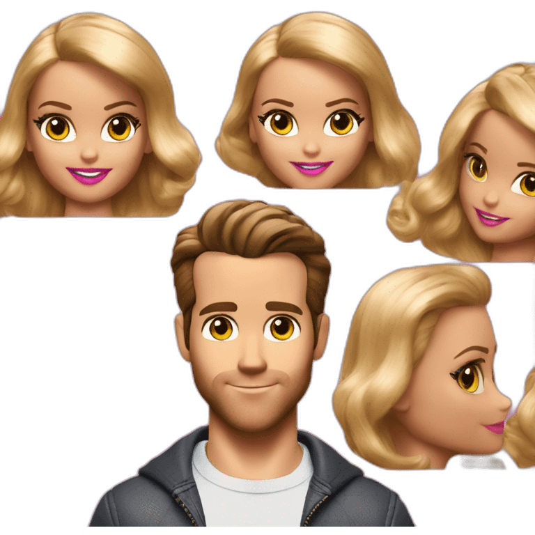 ryan reynolds in barbie movie emoji