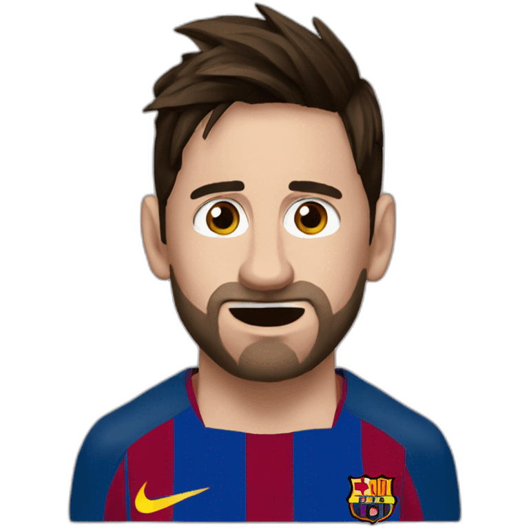 Llorando messi emoji