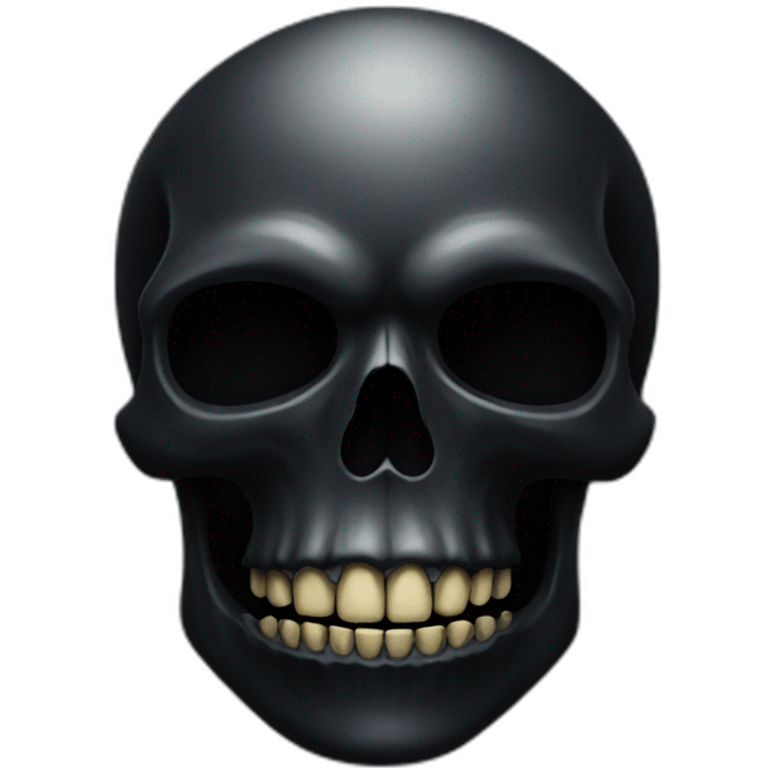 darkness skull emoji