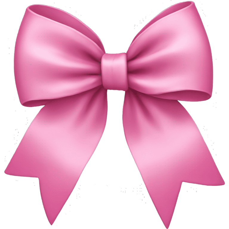 Pink bow emoji