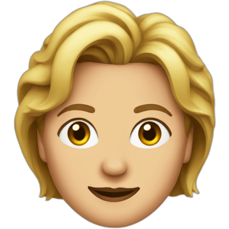 hillary clinton head emoji