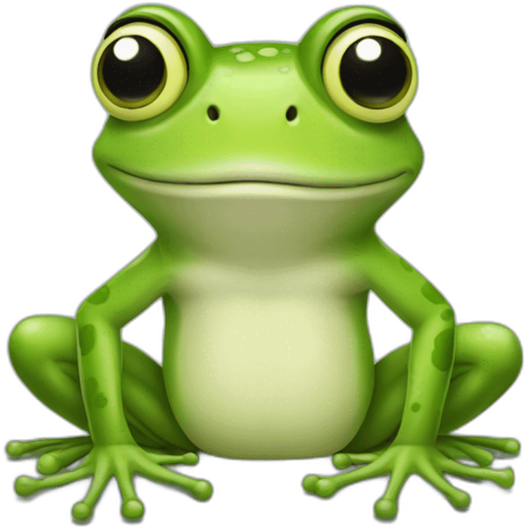 frog-smiling-zen emoji