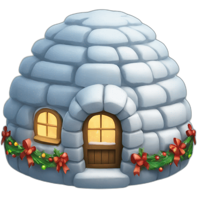 igloo christmas emoji