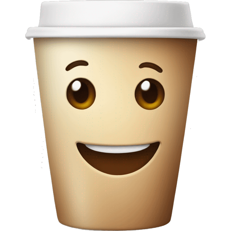 coffee cup happy emoji