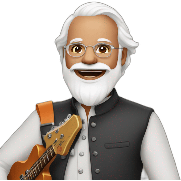 Rocking modi emoji