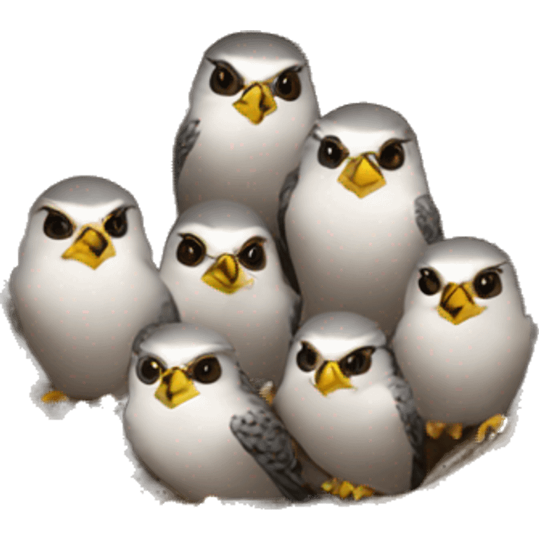 perigreine falcon nest emoji