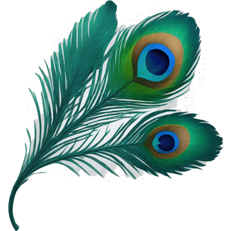 Peacock feather  emoji