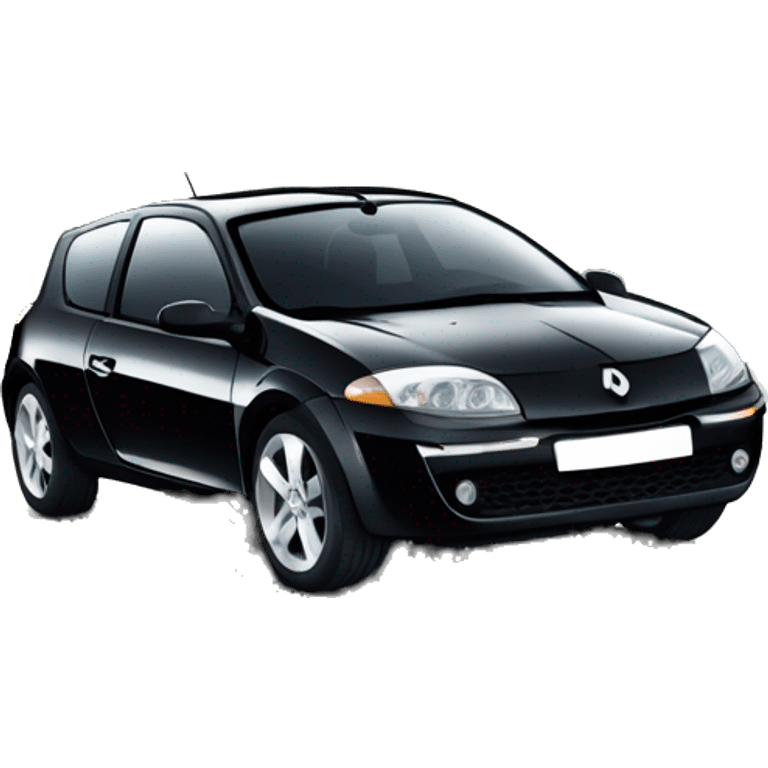 Voiture Renault Megane 2 année 2006 cc noir emoji