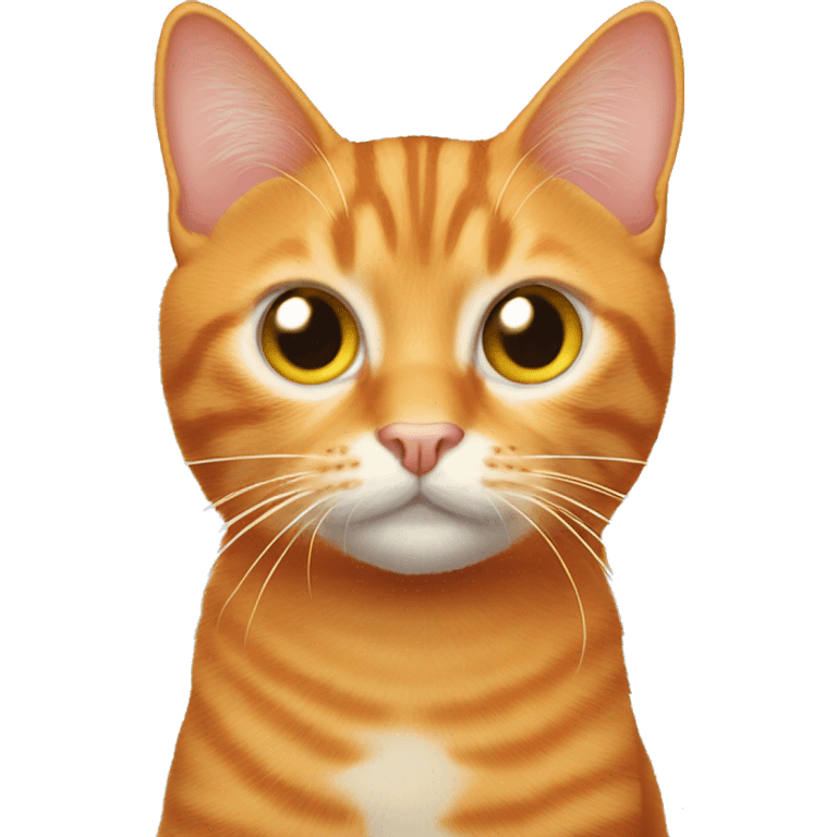 orange tabby cat googly eyes  emoji