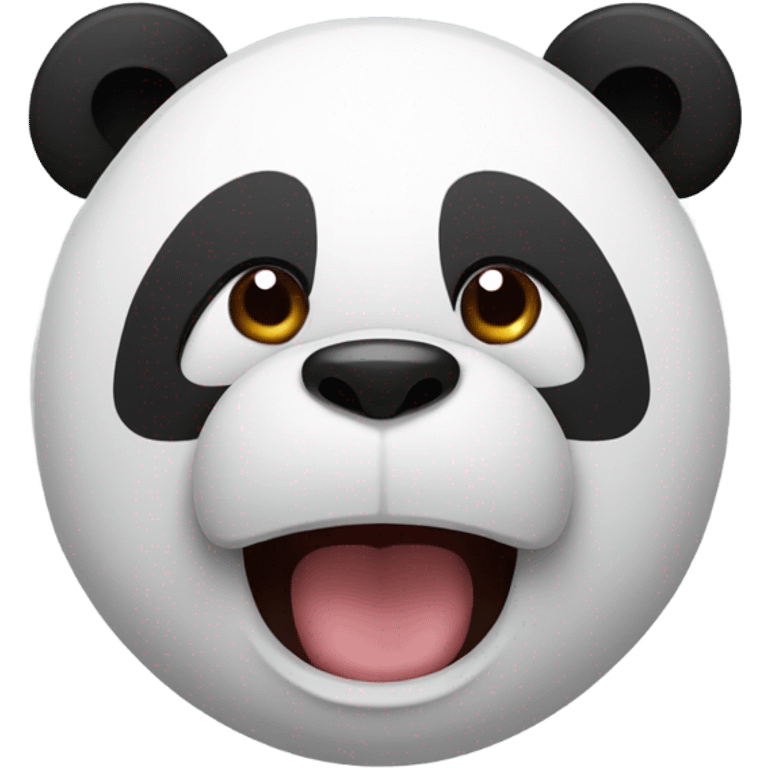 Panda don’t see emoji