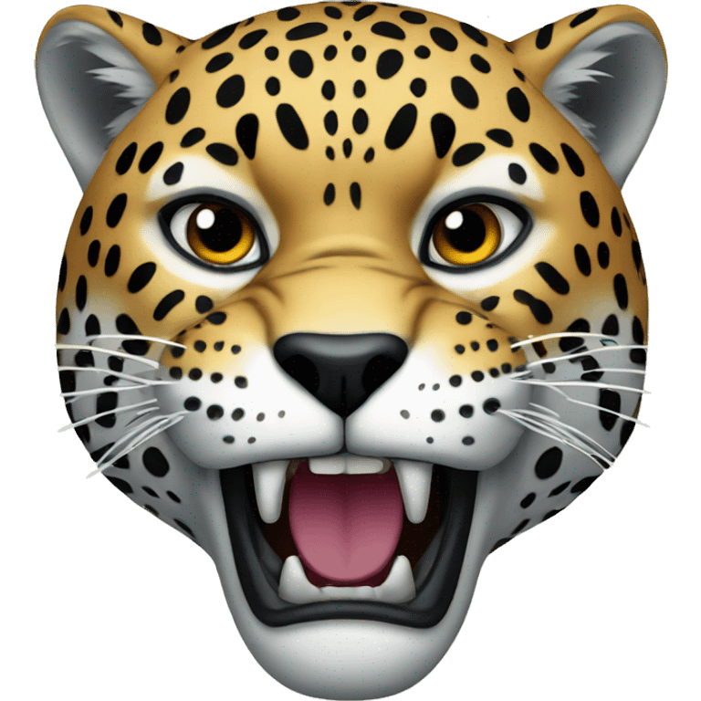 Angry jaguar emoji