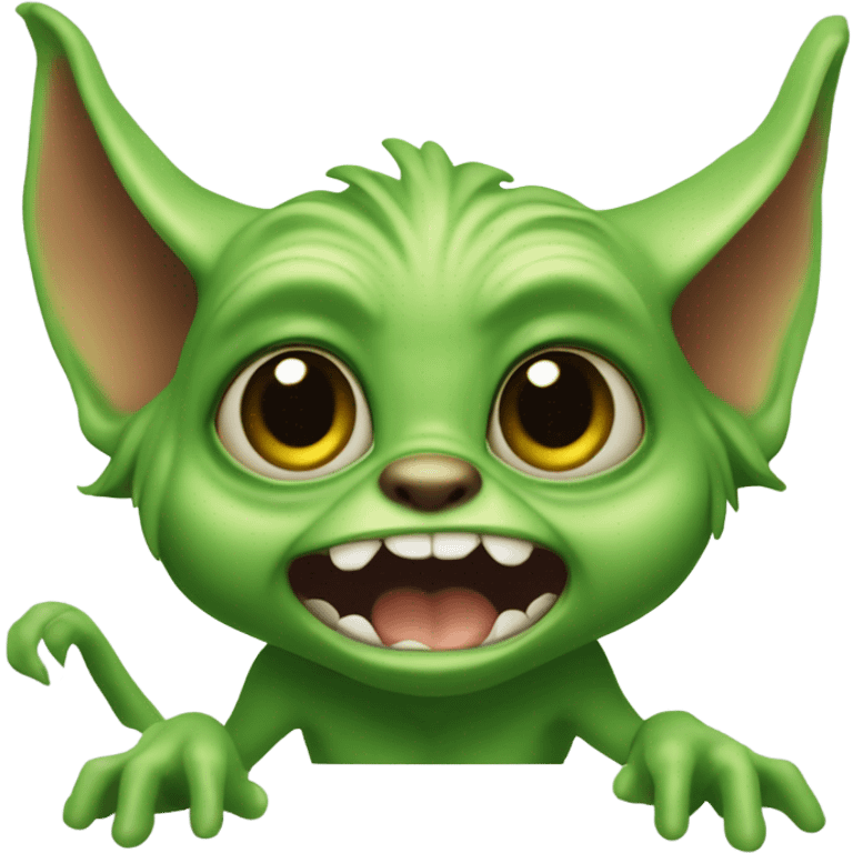 Cute gremlin emoji