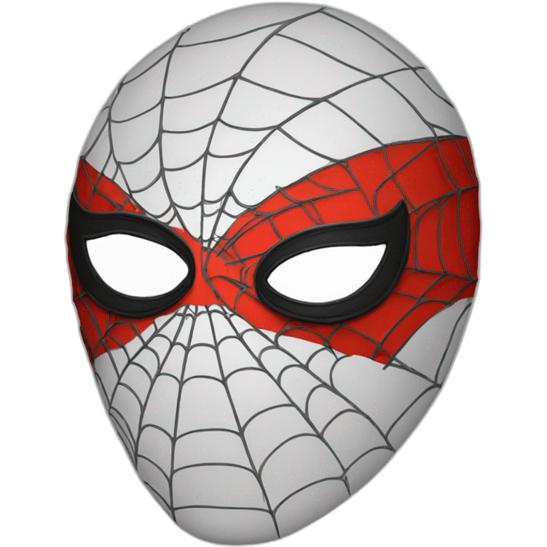 Spider man mask emoji